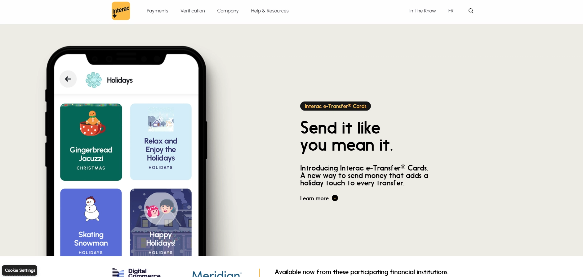 Interac e-Transfer cards offering personalized way to send money digitally